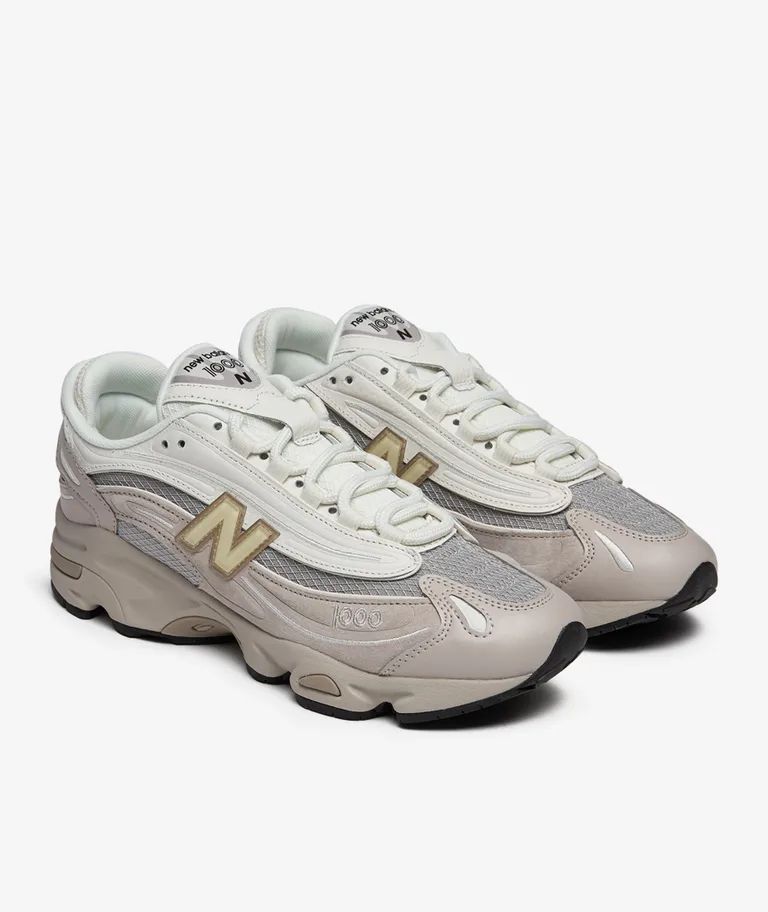 Pair of New Balance 1000 Sea Salt lifestyle sneakers