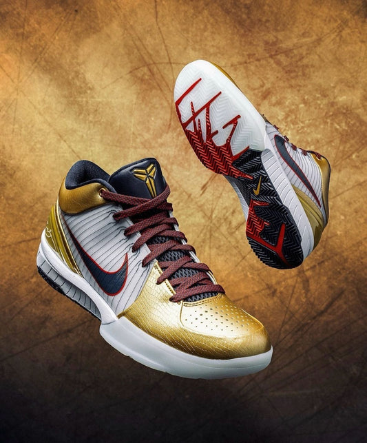 Nike Kobe 4 Protro Gold Medal sneakers at Aone Brands Dubai