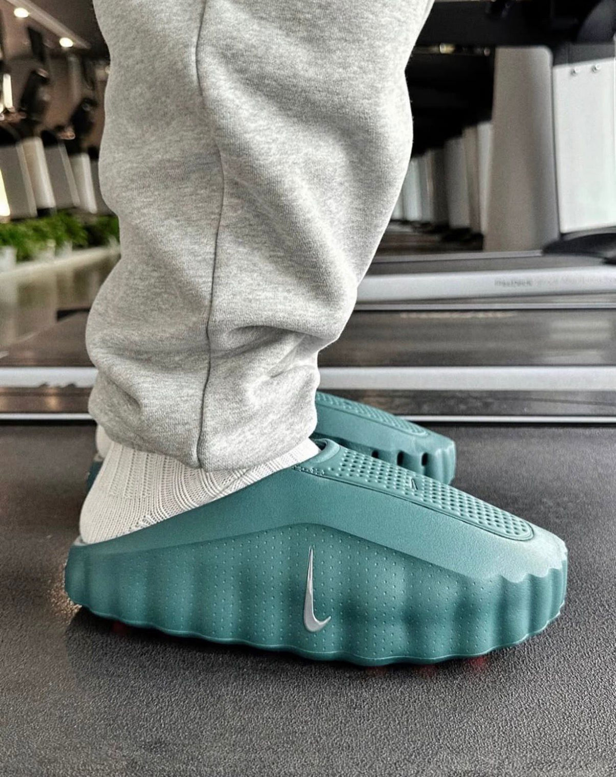 Nike Mind 001 Barely Green mules at Aone Brands Dubai