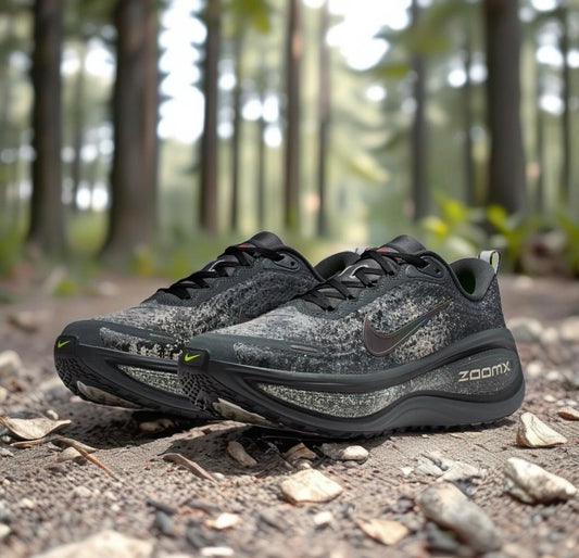 Nike Vomero Plus black dark grey sneakers at Aone Brands Dubai