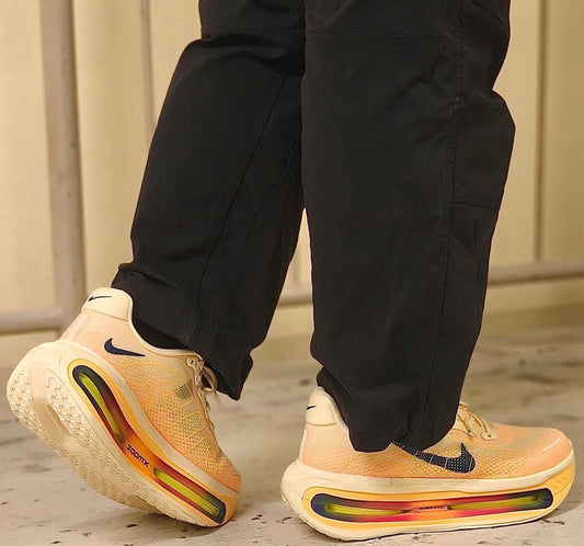 Nike Vomero Premium white orange Lapis sneakers at Aone Brands Dubai