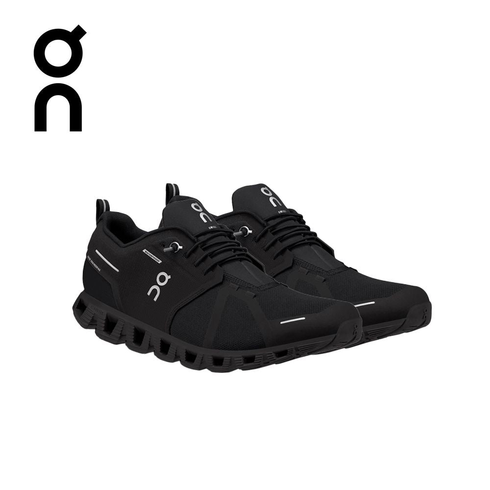 On Cloud 5 Waterproof black sneakers product view