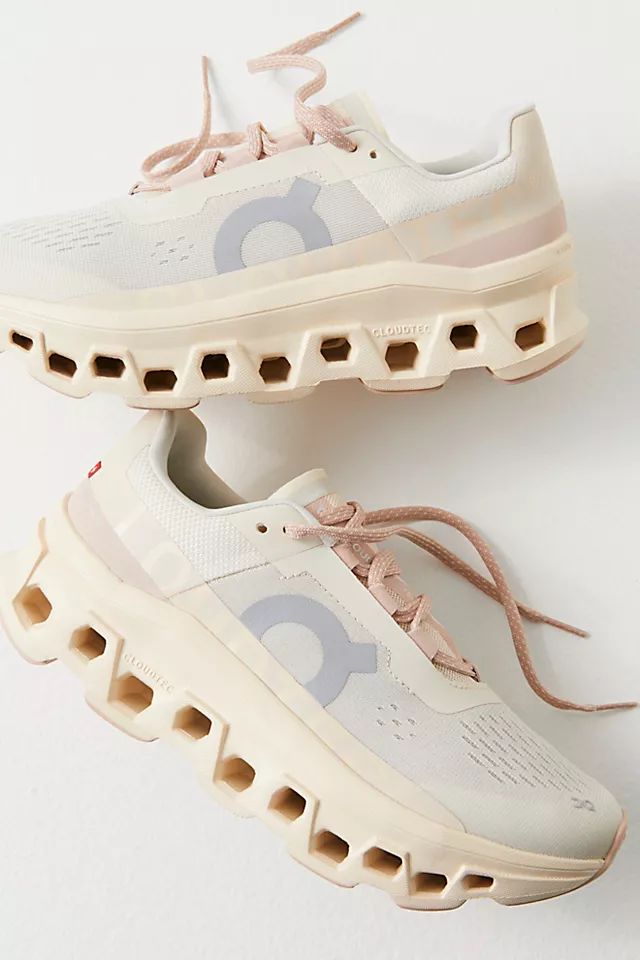 Pair of On Cloudmonster 2 women’s running shoes