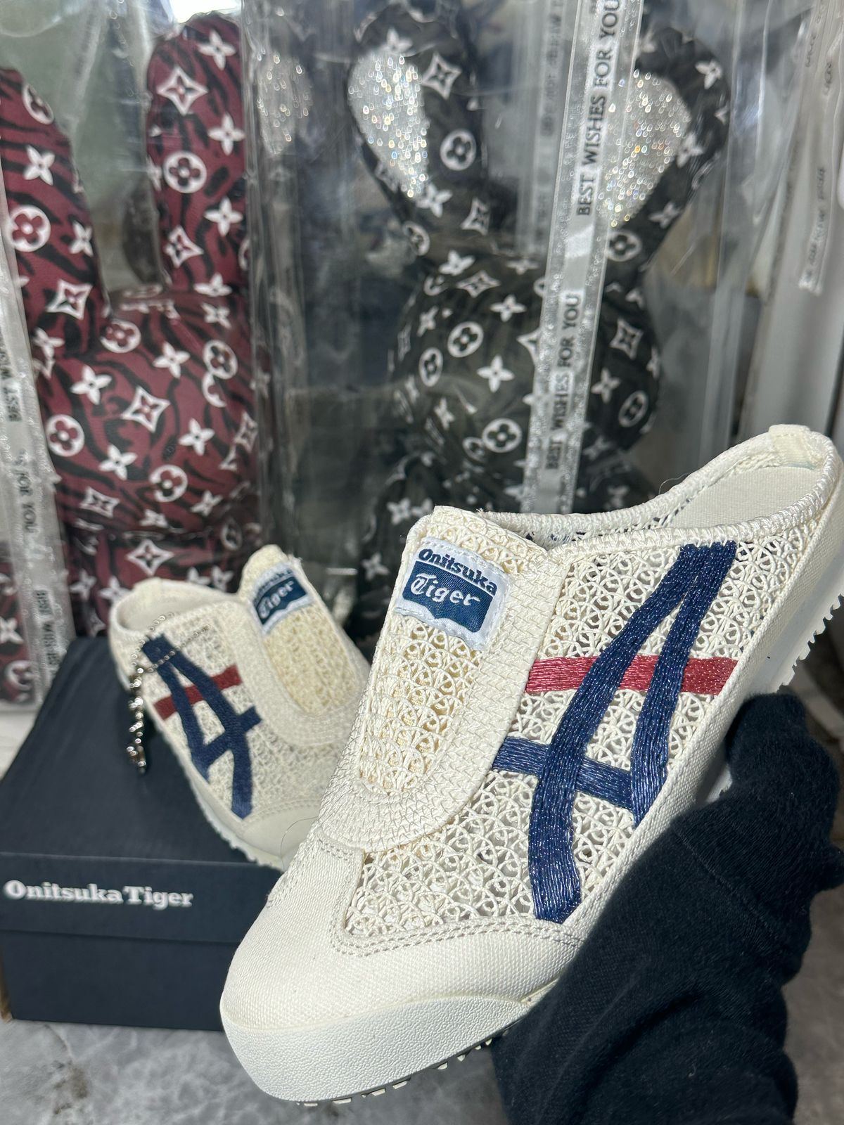 Onitsuka Tiger MEXICO 66 SABOT Birch Peacoat mules