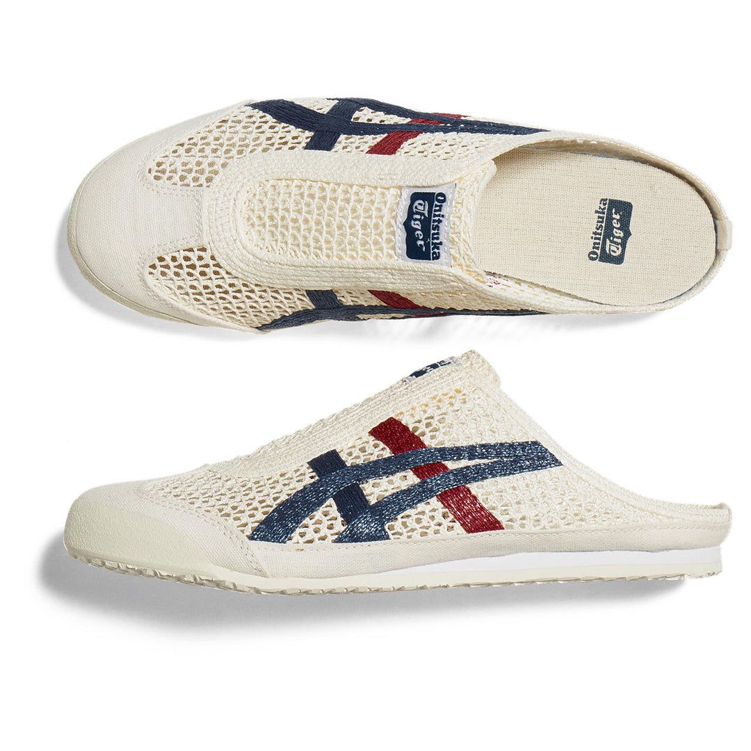 Pair of Onitsuka Tiger MEXICO 66 SABOT mesh mules
