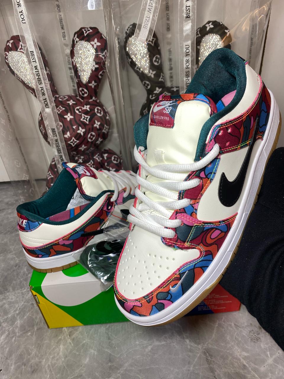 Parra Nike SB Dunk Low Abstract Art sneakers in UAE