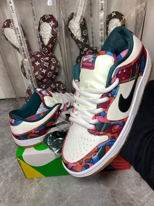 Parra Nike SB Dunk Low Abstract Art sneakers in UAE