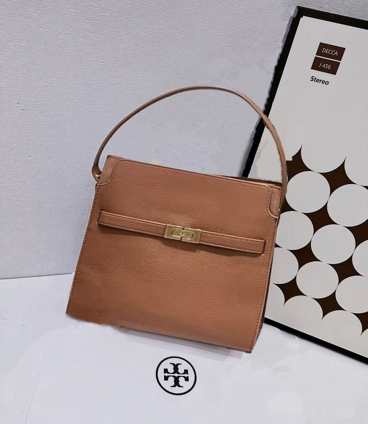 Brown Tory Burch women's handbag